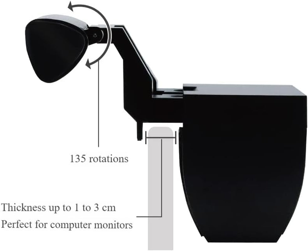 Computer Monitor Light Bar, LED Screen Light | Dimmable, Button Control, for Desk/Office/Home/Game, Eye Caring